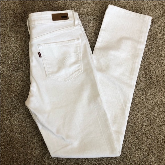 Levi’s Demi curve white jeans size 4 - Picture 3 of 8